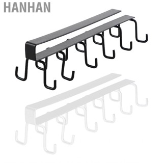 Hanhan Kitchen Utensil Organizer Hanger  Widely Used Double Row Hook Holder for Dessert Shop