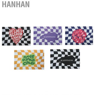 Hanhan Hallway Entry Carpet  Durable Soft Checkerboard Kitchen Rugs for Restaurant