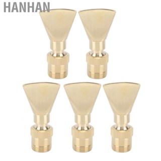 Hanhan Fountain Direction Jet Brass Nozzle 5Pcs For Garden