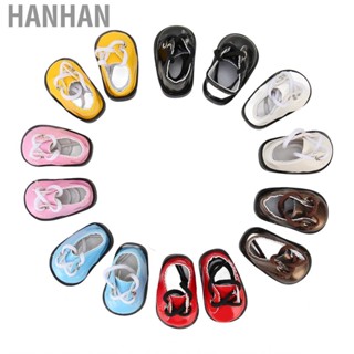 Hanhan 7 Pairs Doll PU Leather Casual Ball Jointed   Cute Shoes