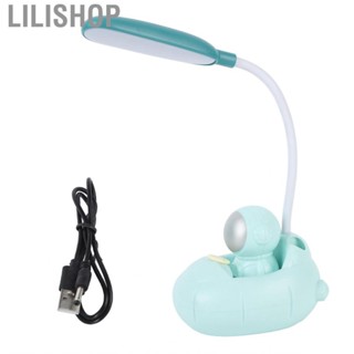 Lilishop Desk Lamp 360° Bendable Eye Protection USB Rechargeable Learning