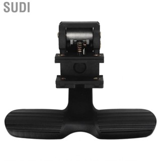 Sudi Retractable Rear Seat Foot Step Pedal Black Flexible Back Footrest Automatic Rebound for Bus RV Commercial Vehicle