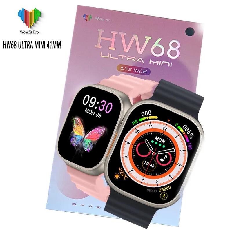 [พร้อมส่ง] นาฬิกาข้อมือสมาร์ทวอทช์ HW68 Ultra mini Series 8 อินเตอร์คอม 41 มม. สําหรับผู้หญิง เล่นกี