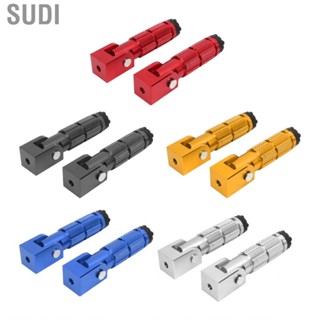 Sudi Motorcycle Foot Pegs  Passenger Pedal 2Pcs for Bicycles ATV Go Kart