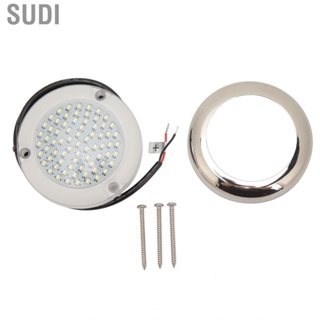 Sudi RV Interior Dome Lighting Durable Energy Saving IP68  1.5m Cable Length DC 12V Underwater Boat Light White Blue