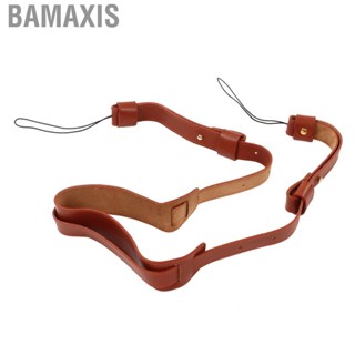 Bamaxis Strap Extra Wide Exquisite DSLR Shoulder Sturdy Comfortable Artificial Leather for Outdoor Climbing