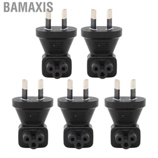 Bamaxis AU Plug To IEC320 C5 Converter 90 Degree Power Adapter for  Socket