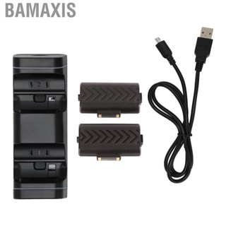 Bamaxis Dual Charging Dock  Professional Easy To Install Controller Station Space Saving for Game Accessories