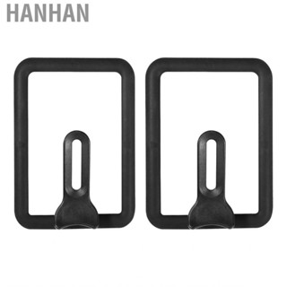 Hanhan Glass Rectangle Pan Lid  Easy Use Clear Black Cover for Adult Home