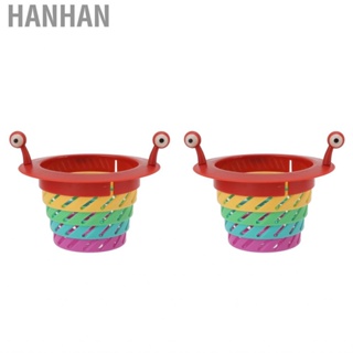 Hanhan Sink Drain Strainer  Filter Monster Shaped 2PCS for Home