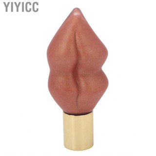 Yiyicc Plump Lipstick Gloss   Pearly Ginger Lip for Makeup