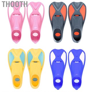 Thooth Kids Swim Fins  Learn Swimming Equipment Training  Slip Sole for Pool