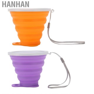 Hanhan Folding Camping Cup  Collapsible Expandable Drinking Small Portable for School