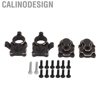 Calinodesign RC Gear Cover Kit Great Polished Car Steering Cup Brass for FCX24