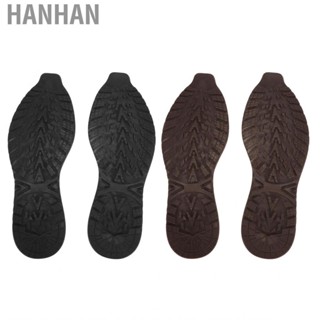 Hanhan Shoe Sole  Rubber  Shock Absorption Bottom Full for Leather Shoes