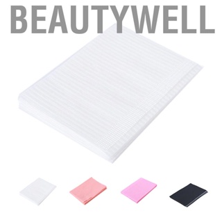 Beautywell 125pcs Disposable Tablecloth Simple Practical  Leakproof Table Cover for Nail Eyelash Salon