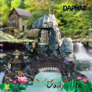 Daphne สะพานหินเทียม คุณภาพสูง อุปกรณ์เสริม สําหรับตกแต่งตู้ปลา