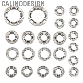 Calinodesign 22Pcs RC Bearing Kit Stainless Steel 5 Different Sizes Car Bearings Upgrade Parts for Traxxas TRX4M 1/18 Crawler