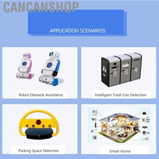 Cancanshop Ultrasonic Distance  Range Detector Intelligent Algorithm 3.3V‑5V for Vehicle