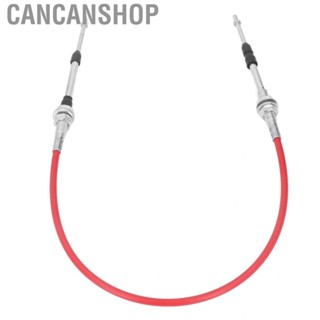 Cancanshop Throttle  Cable Improve Efficiency Practical PU Stainless Steel Manual Control Line for Diesel Truck