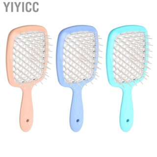 Yiyicc Detangler Hair Brush   Scalp Curl Hairbrush Combing for Dry