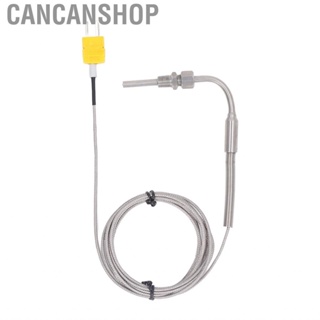 Cancanshop Temperature  Thermocouple Wide Application 2m Wire Male Plug 0‑600℃ 1/8in NPT High Accuracy for