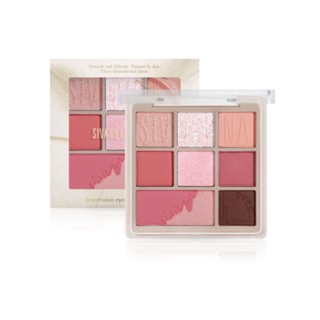 Sivanna Impression Eyeshadow Palette #HF952 : ซิวานน่า อิมเพรสชัน อายแชโดว์ พาเลทท์ x 1 ชิ้น alyst