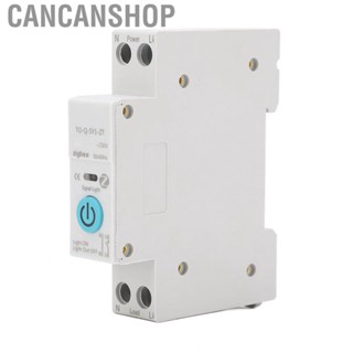 Cancanshop Circuit Breaker With Metering 1P DIN Rail 10A 16A 25A 32A 40A 63A for Home   Switch by APP