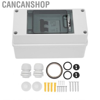 Cancanshop Circuit Breaker  Home MCB 1000V DC 6A IP65  Box Pa66 for Solar System