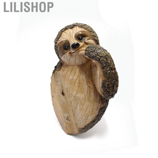 Lilishop Garden Peeker Sloth SculpturesLovely InnovativeSimulation Resin  Lasting Tree Hugger Statue Decor statue