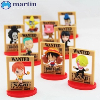 Martin ฟิกเกอร์ PVC รูปปั้น Luffy Usopp 9 แบบ ของเล่นสําหรับเด็ก