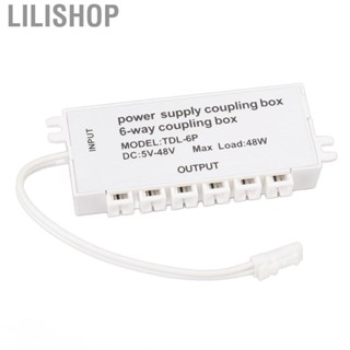 Lilishop Electrical Power Cord Connection Box  Splitter Male Connector for Industry