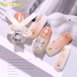 Antione กลิตเตอร์ พลอยเทียม สีทอง และสีเงิน สําหรับตกแต่งเล็บ DIY