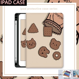 เคส พร้อมช่องใส่ปากกา สําหรับ Ipad 10.9 10.2 Pro 11 10.5 9.7 นิ้ว Ipad Mini 6 Air 5 4 3 2 1 2017 2018 2019 2020 2021 2022 10th 9th 8th 7th 6th 5th Gen Ipad Gen 5 6 เคส 7 8 9 10