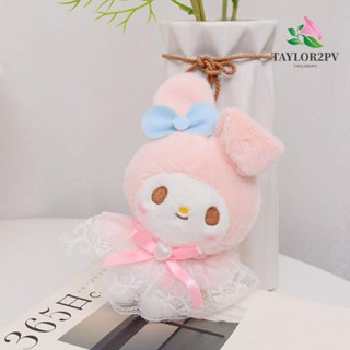 Taylor2pv พวงกุญแจ จี้ตุ๊กตา Kuromi Cinnamoroll สําหรับแขวนกระเป๋าเป้สะพายหลัง