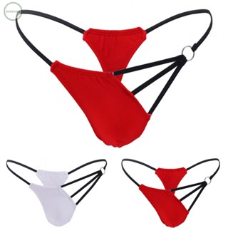 GORGEOUS~Panties Bikini Thong Bulge Pouch Underwear Hollow Male G-String Sexy Soft