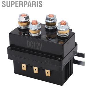Superparis Winch Relay Accessory Durable Wide Application Brass Coil Car Quick Startup Easy Installation for Replacement