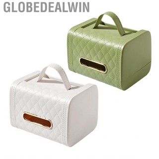 Globedealwin Napkin Storage Box  Easy To  Fine Workmanship Multifunctional Tissue Elegant Space Saving for Dining Room