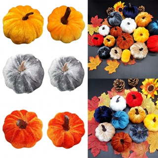 New Arrival~Flannel Simulation Pumpkin Props Perfect for Festive Displays and Photoshoots