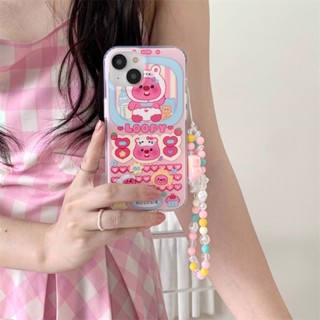 เคสป้องกันโทรศัพท์มือถือ ลายการ์ตูนลูปปี้ สไตล์เกาหลี สร้างสรรค์ สําหรับ Apple Iphone 12 11 13 14 PRO MAX 13promax 12 11 14promax 13pro 13