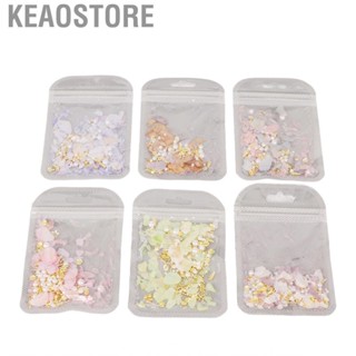 Keaostore Nail Art Decoration Kit Set Seashell