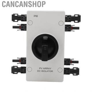Cancanshop Solar Disconnect Switch PV Isolator  DC 1000V 32A For Power System