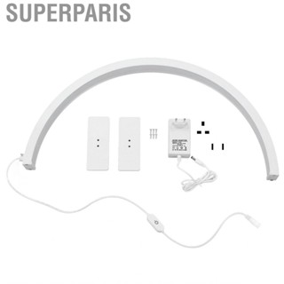 Superparis Half Moon Desktop  Light White Lamp For Beauty Skincare NEW