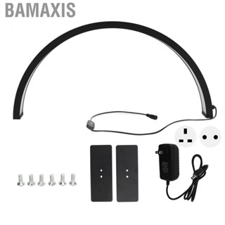 Bamaxis Half Moon Nail Desk Lamp 22 Inch Aluminum Alloy  Dimmable Light