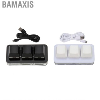 Bamaxis USB 3 Key Mini Keypad RGB  Backlight Supports Hot Swap OSU HID US