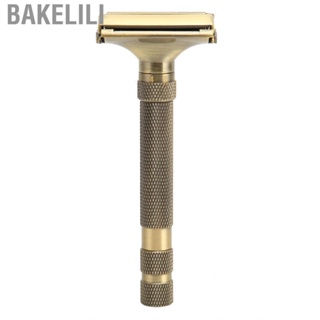 Bakelili Safety Manual Beard Trimmer Metal Double Edge Clipper Reliable