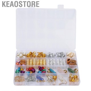 Keaostore 129Pc Dreadlocks Hair Rings Alloy Exquisite Shapes Braiding Cuffs Jew