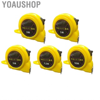 Yoaushop Measuring Tape  Measure Wear Resistant Retractable Portable Convenient Using for Woodworking