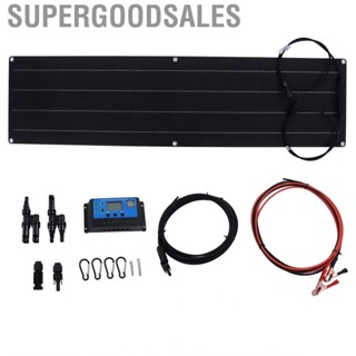 Supergoodsales Flexible Solar Panel 50W  Power Supply   For Outdoor