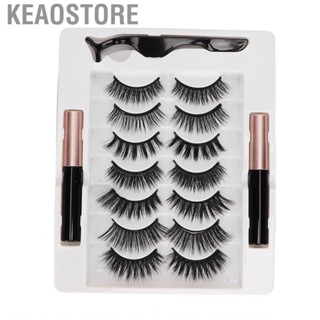 Keaostore 7 Pairs Magnetic  Set  Reusable 3D JFF